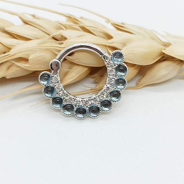 Topaz Blue London Septum